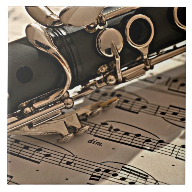 Clarinet closeup tile (Front)