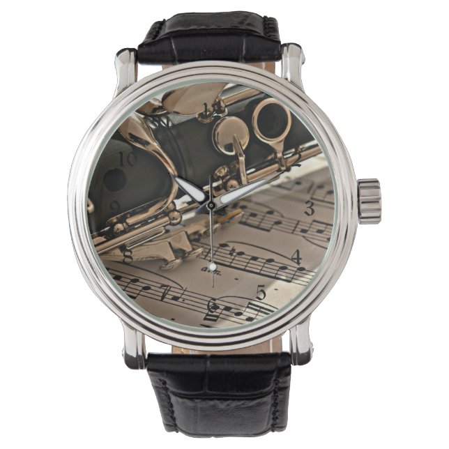 Clarinet Closeup Watch (Front)