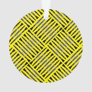 Clarinet Crosshatch Ornament