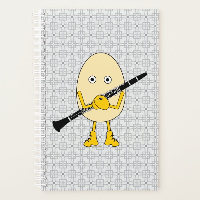 Clarinet Egghead Planner (Front)