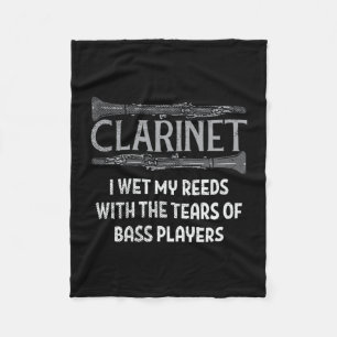 Clarinet Fleece Blanket