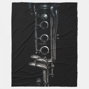 Clarinet Fleece Blanket