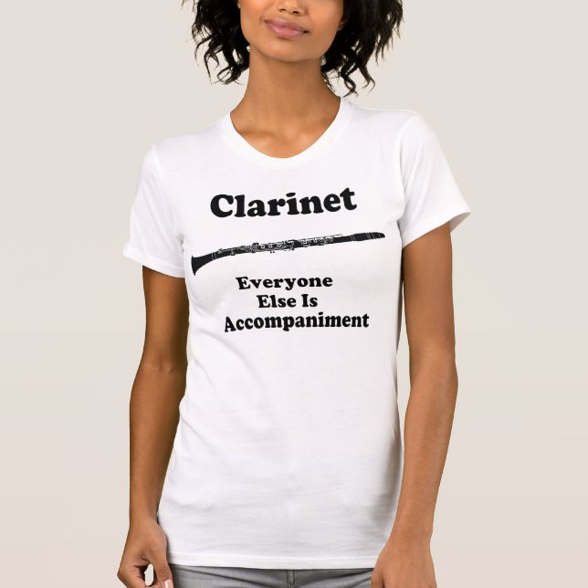 Clarinet Gift T-Shirt (Front)