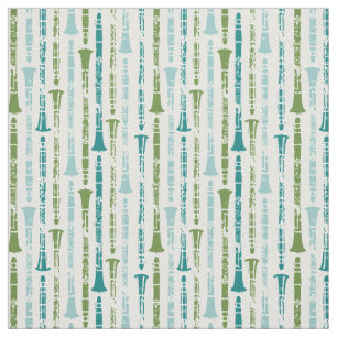 Clarinet Instrument Musician Band Orchestra Craft Fabric