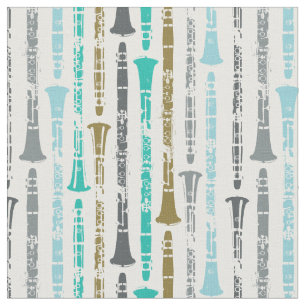 Clarinet Musical Instrument Band Orchestra Music Fabric