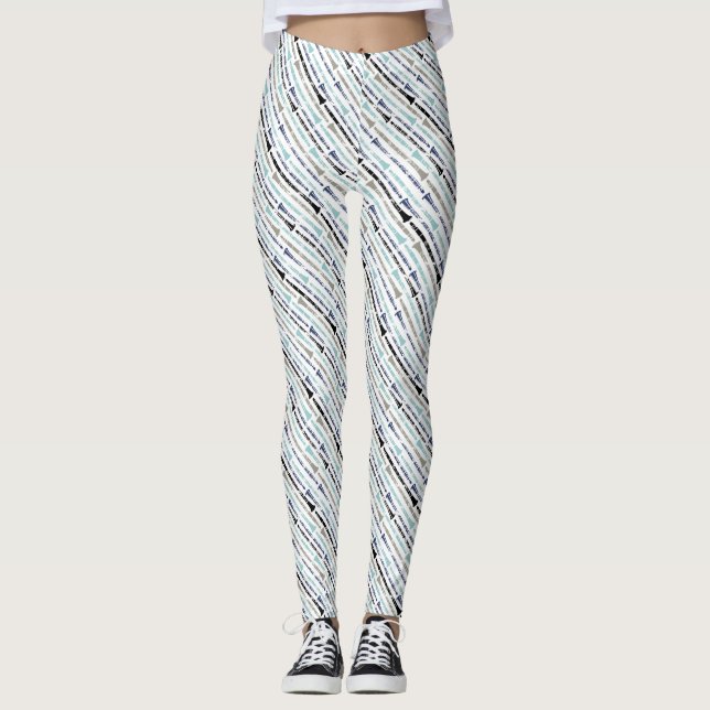 Clarinet Musical Instrument Band Orchestra Music Leggings (Front)