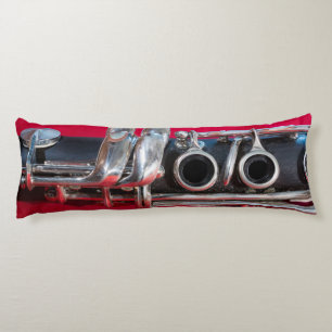 Clarinet on Red Body Cushion