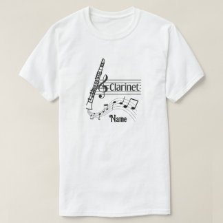Clarinet Personalised T-Shirt