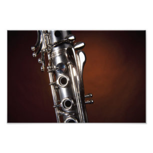 Clarinet photo print