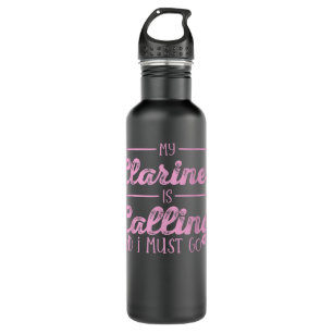 Clarinet Player Music Teacher Gift391 710 Ml Water Bottle