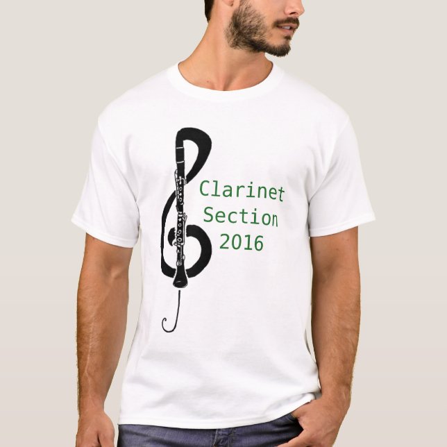 Clarinet Section Shirt (Front)