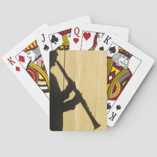Clarinet Shadow playing cards