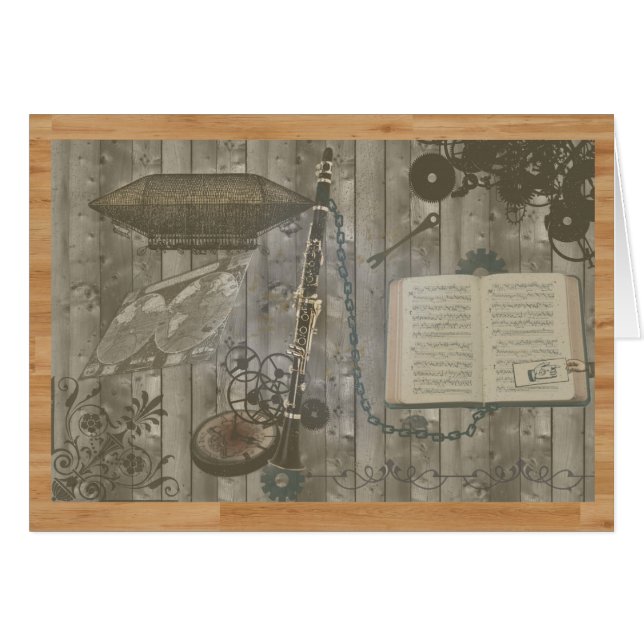 Clarinet Steampunk Escapade (Front Horizontal)