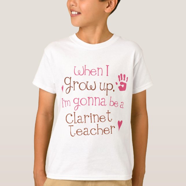 Clarinet Teacher (Future) Infant Baby T-Shirt (Front)