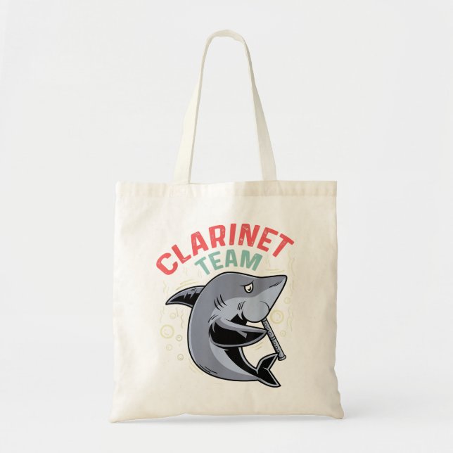 Clarinet Team Band Member2 Tote Bag (Front)