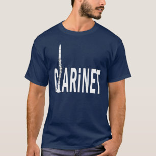 Clarinet Text T-Shirt