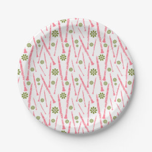 Clarinet Themed Paper Plate