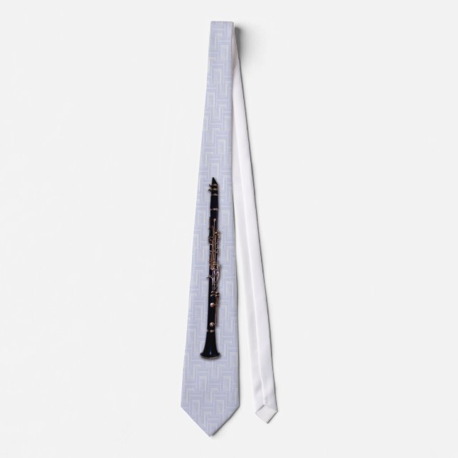 Clarinet Tie for ClarinetCentral.com (Front)