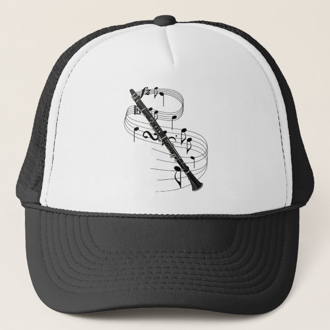 Clarinet Trucker Hat (Front)