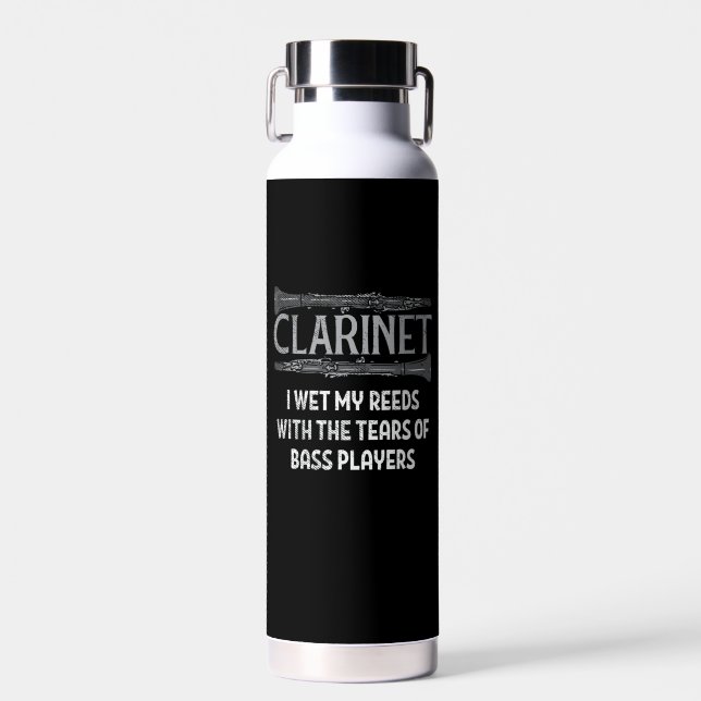 Clarinet Water Bottle (Front)