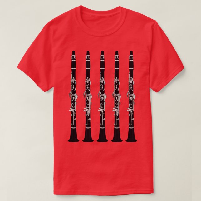 Clarinets T-Shirt (Design Front)