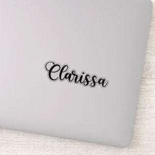 Clarissa Name - Handwritten Calligraphy