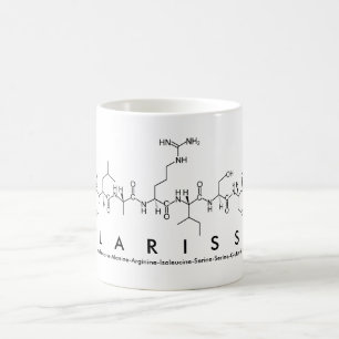 Clarisse peptide name mug