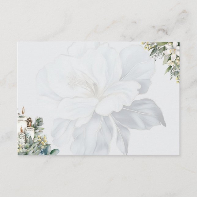 Clarity Basic Blank Recipe Card (Front)