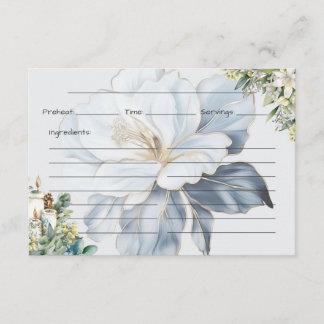 Clarity Recipe Card