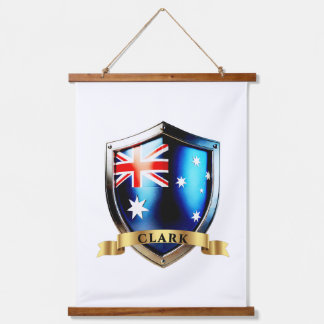 Clark Australia National Heritage Shield Hanging Tapestry