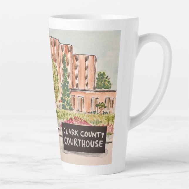 Clark County Courthouse Cup (Right)