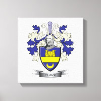 Clark Family Crest Coat of Arms
