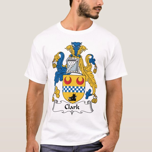 Clark Family Crest T-Shirt (Front)