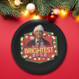 Clark Griswold Not the Brightest Bulb Paper Plate