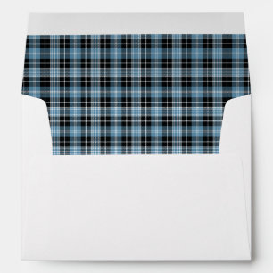 Clark Tartan Wedding Envelopes