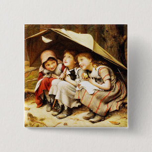 Clark Three Little Kittens 15 Cm Square Badge