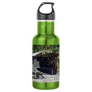 Clarkson Covered Bridge Alabama  532 Ml Water Bottle