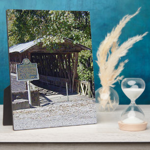 Clarkson Covered Bridge Alabama Plaque
