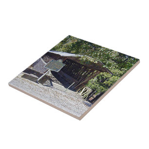 Clarkson Covered Bridge Alabama Tile