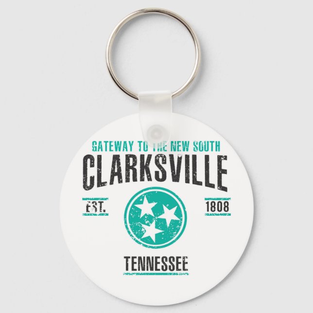 Clarksville Key Ring (Front)