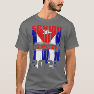 Clase de 2023 Cuban flag T-Shirt