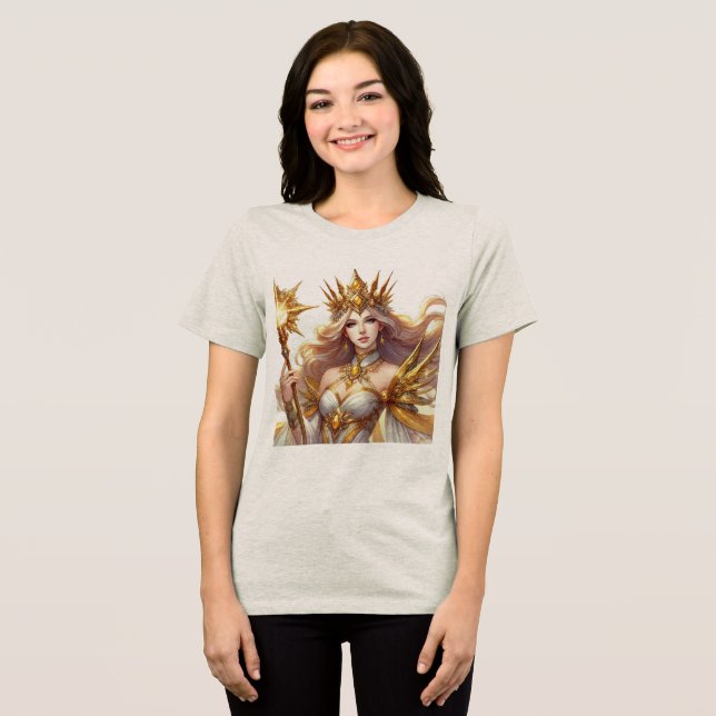 Clash Queen Tri-Blend Shirt (Front Full)