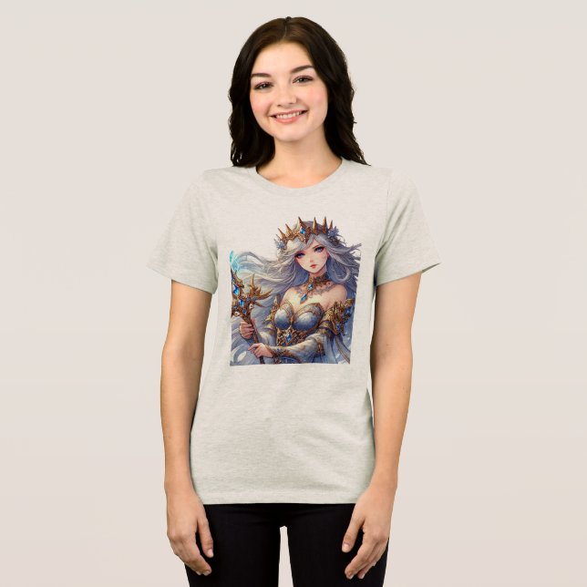 Clash Queen Tri-Blend Shirt (Front Full)