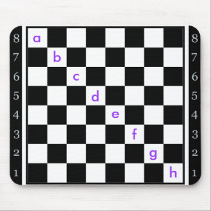 clasic chess table mouse pad