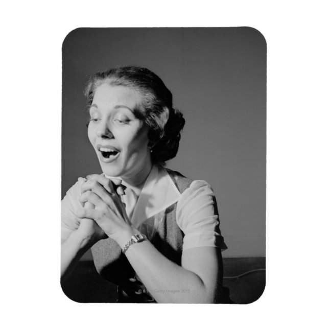 Clasped Hands Magnet (Vertical)