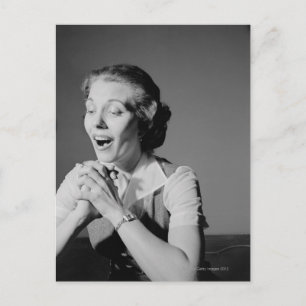 Clasped Hands Postcard