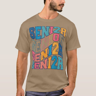 Class 2022 Senior 22 Graduate Proud Mum Graduation T-Shirt