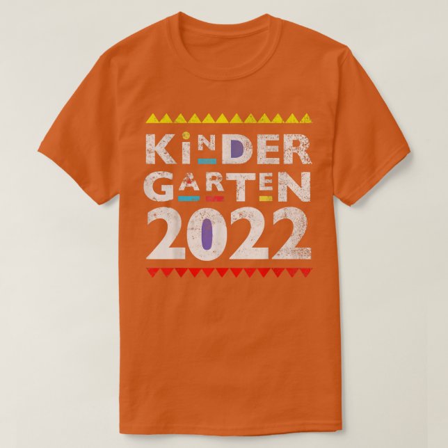 Class 2023 Kindergarten Year 90s Culture TV Style  T-Shirt (Design Front)