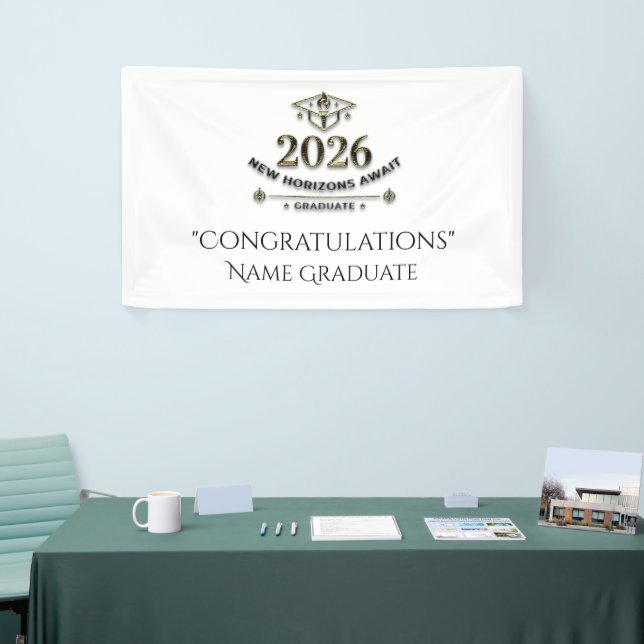 Class 2026 Graduation Banner (Tradeshow)