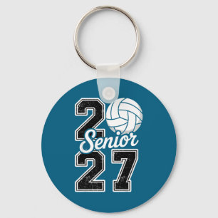 Class 2027 Volleyball Senior 2027 Key Ring